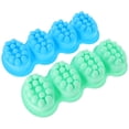 thumbnail image 1 of 2pcs Massage Brush Mold Oval Silicone Soap Mold Bar Mold for DIY Handmade Soap Baking Mold, 1 of 8