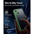 thumbnail image 6 of [3 in1 for iPhone 13 Mini Case, [Anti-Yellowing] [-Grade Protection] [with 2 pcs Screen Protector] Full-Body Protective Phone Case. (Black)……, 6 of 7