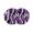 Purple, variant on Sage Green Stripe Round 15 Inch Placemats Set of 2, Grey White Geometric Modern Abstract HeatResistant Non Slip Place Mats for Dining Table, Wipeable Braided Kitchen Table Mats for Housewarming