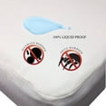 thumbnail image 3 of superior 100% waterproof hypoallergenic mattress protector pad, king, white, 3 of 5