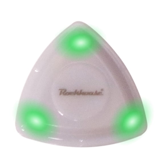 Púas de guitarra Púas de guitarra Púa de LED de plástico para bajo eléctrico acústico Yuyangstore protector de púas de dedo