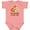 Mauve, variant on Inktastic Granny Loves Me Gift Fox Boys or Girls Baby Bodysuit