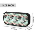 thumbnail image 4 of Goofa Tropical Summer Palm Pattern Big Capacity Pencil Pen Case Office College Large Storage High Capacity Bag Pouch Holder Box Organizer, 4 of 9