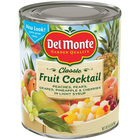 Del Monte Fruit Cocktail in Light Syrup (105 oz. can) - Walmart.com
