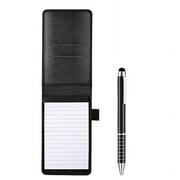 12 Pcs Small Pocket Notepads Holder Set Mini Pocket Note Pad Holder with 10 Pcs 3 inch x 5 inch Memo Book Refills