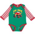thumbnail image 3 of Inktastic Monster Truck Little Bro Boys Long Sleeve Baby Bodysuit, 3 of 5