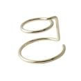 thumbnail image 1 of TISHITA Crystal Ball Base Iron Lensball Base for Living Room Party Table Centerpiece M golden, 1 of 8