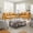 Orange, variant on 57 " High Resilience Loveseat Sofa, Wooden Frame 2 Seat Sofa, Comfy , Small Space Saving Modern Upholstered Sofa, Living Room Bedroom Apartment Small Space ,Dark gray
