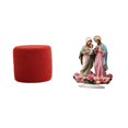 thumbnail image 1 of Escabel,Reposapiés pequeño,taburete otomano,sofá,taburete de té,Reposapiés Cubo Taburete Taburete para Dormitorio Baño,Letrero de mesa,Decoración de escritorio acrílica Rincón festivo, 1 of 8