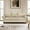Beige, variant on Genuine Leather 3 Seater Sofa with Rolled Arms Nailhead Trims Solid Wooden Legs Living Room Reading Black