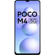 Xiaomi Poco M4 (5G) Dual-SIM 128GB ROM + 6GB RAM (Only GSM | No CDMA) Factory Unlocked 5G Smartphone (Power Black) - International Version
