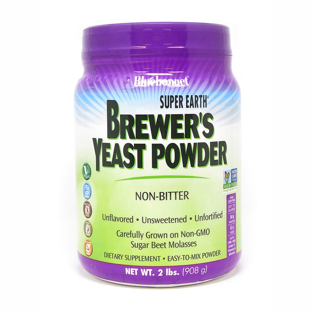 Nutrition Super Earth Brewer's Yeast Powder, 2 pound, Contains