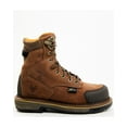 thumbnail image 2 of Hawx Men's 8" Crew Chief Internal Met Guard Work Boot Composite Toe Brown 10 EE  US, 2 of 7