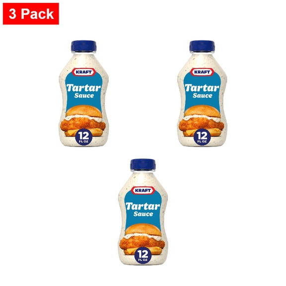 Kraft Tartar Sauce 12 fo - 3 Pack