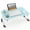 Blue, variant on Foldable Lap Desk for Laptop & Writing - 23 inch Bed Tray Table with Cup Holder & Tablet Slot - Portable Notebook Stand for Eating, Sofa, Couch & WFH Students (Black)