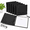 Black, variant on Black 25-Pack 11" x 17" Pressboard Report Covers with 3" Capacity Metal Prong Fasteners