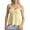 Yellow, variant on Yigetop Summer Tank Tops for Women, Women Tie Front Ruched Tube Top Strapless Flared Peplum Bandeau Tops Tube Tops for Women Red L