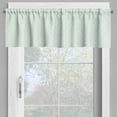 thumbnail image 2 of Ambesonne Luau Valance Pack of 2, Fresh Springtime in Hawaii, 54"X18", Mint Green and White, 2 of 5