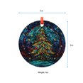 thumbnail image 5 of Vibrant Christmas Tree Ornament, Holiday Tree Decoration, Unique Christmas Ornament, Colorful Festive Decor, Gift Idea, Holiday Keepsake, Xmas Tree Hanging Decoration, Seasonal Gif, 5 of 5