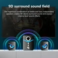 thumbnail image 7 of 3pcs Computer Bluetooth Audio Desktop Wired Desktop Laptop Speaker USB Breathing Combination Sound 9D Surround Sound Hi-Fi Sound Quality Computer Sound Bar, 7 of 7