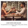 thumbnail image 3 of unbranded 50Pcs Elegant Kraft Paper Wedding Tent Cards for Table Seating and Event Organization, 3 of 6