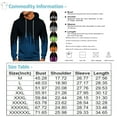 thumbnail image 2 of Men's Loose Printed Hooded Sweatshirt Men's Casual Fashion Sports Sweatshirt 3XL, 2 of 3