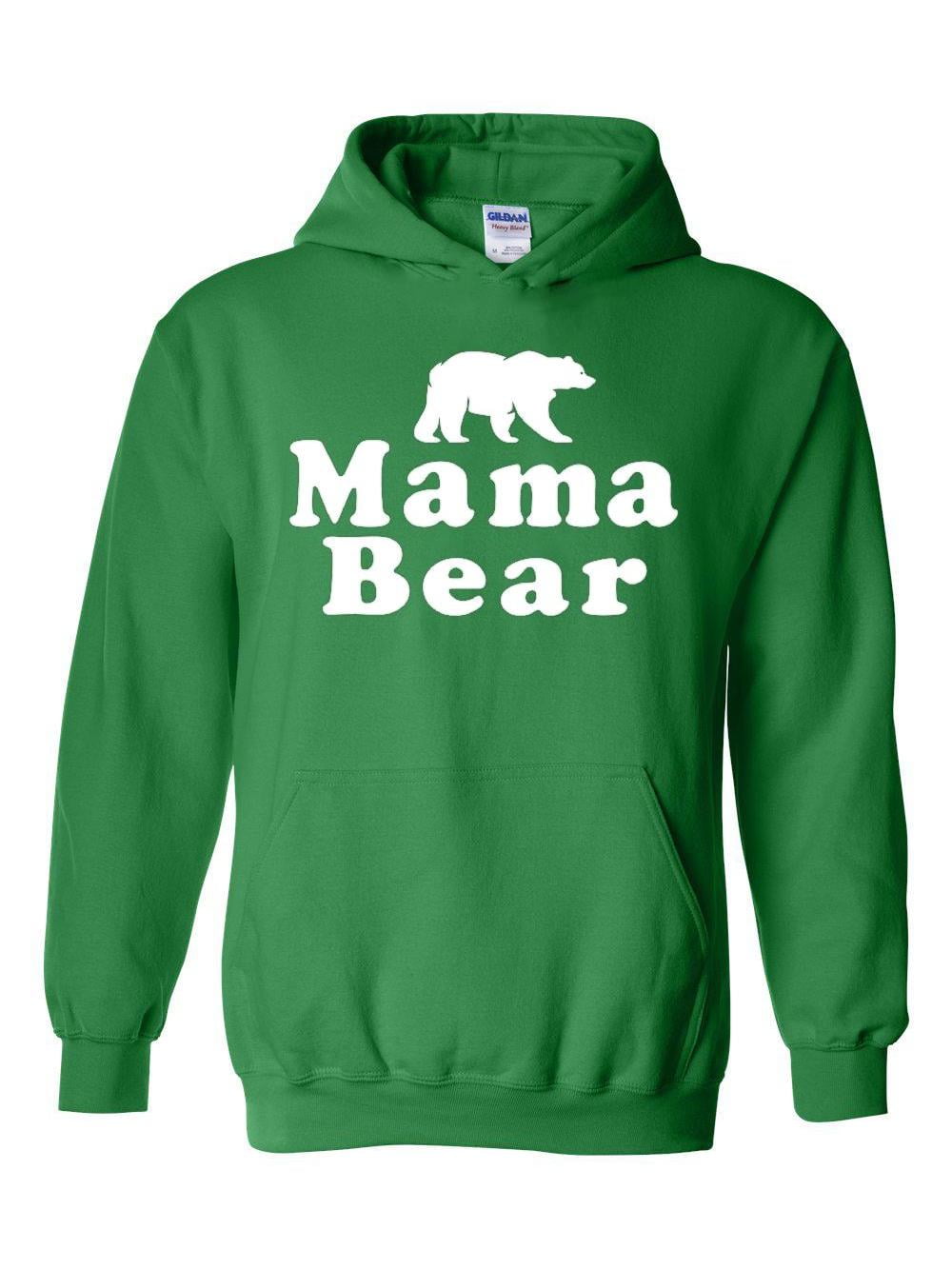 mama bear hoodie plus size