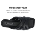 thumbnail image 4 of Journee Collection Womens Divyah Tru Comfort Foam Puff Strap Slide Sandals, 4 of 6