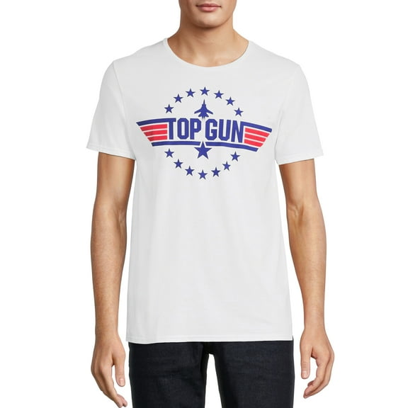 Top Gun Men's Graphic Tee with Short Sleeves