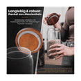 thumbnail image 3 of Storage Jars with Lid 1 Litre [2 x 1000 Ml] - Elegant Glass Container with Lid Set, 3 of 7