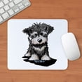 thumbnail image 3 of CafePress - Kiniart Schnauzer Pup Mousepad - Non-slip Rubber Mousepad, Gaming Mouse Pad, 3 of 6