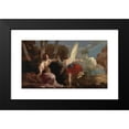 thumbnail image 2 of Francesco Maffei 18x12 Black Modern Framed Museum Art Print Titled - Hagar and the Angel (circa 1650), 2 of 5