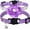 Purple1, variant on Mumup 1Pack Cat Collars,Rhinestone for Girl Cats Bling Kitten Flower Adjustable Breakaway Collar with Bell Soft Velvet Leather Collar for Puppy Small Dogs