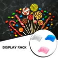 thumbnail image 4 of Inteprter Home Shop Store Mall 20 agujeros Candy Stick Stand Postre Storage Display Holder Dulces Organizador Rack Shelf Almacenamiento y organización del hogar Transparente, 4 of 6