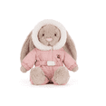 thumbnail image 1 of Jellycat Shy Bunny Ski Suit Plush Toy Doll Gift 2025 Christmas New Arrival, 1 of 1
