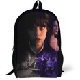thumbnail image 1 of Wednesday Backpacks Basic Shoulder Daypack Bookbag Satchel Knapsack Rucksack-XTYD1779, 1 of 3