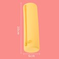 thumbnail image 4 of CSChome Pencil Pouch Pencil Pouch Large Capacity Washable Smooth Zipper Food Grade Gel Silicone Portable Storage Daily Use, 4 of 7