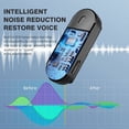 thumbnail image 6 of 1-to-2 Wireless Lavalier Microphone, Auto Noise Cancellation Clip-on Mic for Outdoor Live Stream Audio Recording, Dual Transmitter Wireless Mic for iPhone Android Camera Interview Vlog, 6 of 8