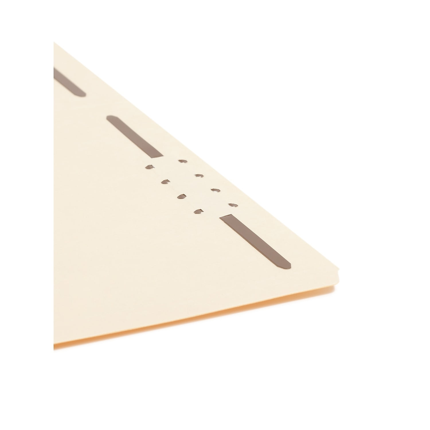 Smead Fastener File Folder, 2 Fasteners, Reinforced 1/3-Cut Tab Right Position, Letter Size, Manila, 50 per Box (14538)