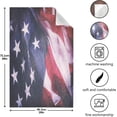 thumbnail image 5 of Us American Flag Tea Towels Set of 6 Retro Kitchen Dish Cloth with Hanging Loop, 18"x28"Lint-Free Absorbent Towel for Kitchen Drying Wiping and Cleaning, 5 of 7