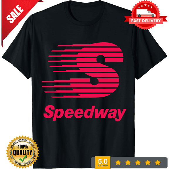 Speedway Gas Station Store Logo Men Funny T-Shirt Size S-5XL, NEW INSTOCK-TH78040