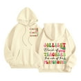 thumbnail image 1 of WILLBEST Sudadera con Capucha para Mujer, Estilo Invierno, con Forro de Terciopelo, Holgada y Cómoda, Ideal para Estudiantes (Modelo 1191) Mediana, 1 of 6