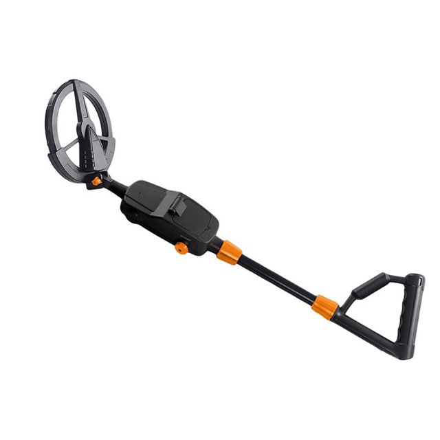 Buscador De Metal Subterráneo, Probador De Metal Alimentado Por Batería De Sensibilidad Ajustable Negra Con Pantalla Lcd, Bobina Impermeable Cateissary TO004238-00