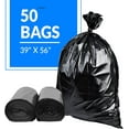 thumbnail image 2 of 55-60 Gallon Trash Bags Heavy Duty | 50 Bags | 50-60 Gallon | Large Black Garbage | Made in USA, 2 of 4