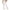 White, variant on CYRBOKO Girls Capri Pants, Elastic Waist Summer Spring Back-to-school Casual Pants Khaki Size 5-15 T