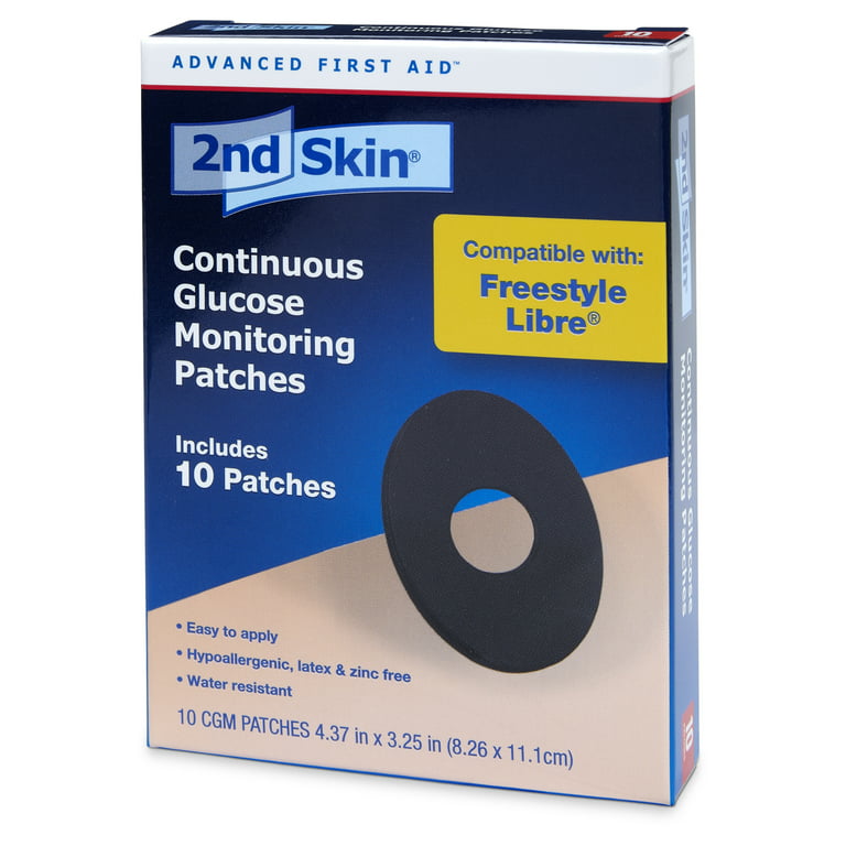 Spenco 2nd Skin Continuous Glucose Monitoring Patch Freestyle Libre 2 