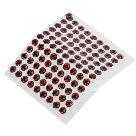 

Artificial Fishing Eye Excellent Glue Durable Fake Fishing Lure Eye Stickers Lightweight For Fishing Accessories 7MM