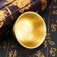 thumbnail image 3 of EeaseCA Creative Small Copper Bowl Worship God Sacrificial Rice Bowl Furnishing Articles, 3 of 7
