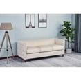 thumbnail image 6 of Home Square 3-Piece Set with Velvet Livingroom Sofa and 2 Chairs in Beige, 6 of 10