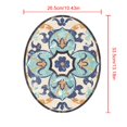 thumbnail image 3 of Coofit Toilet Lid Cover Sticker Set Waterproof Floor Sticker Toilet Seat Cover Decal, 3 of 10